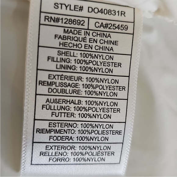 NWT Steve Madden Quilted Military Liner Jacket XS Oatmeal - Picture 10 of 10